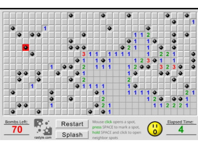 지뢰찾기 플레이하기 (Mine Sweeper)