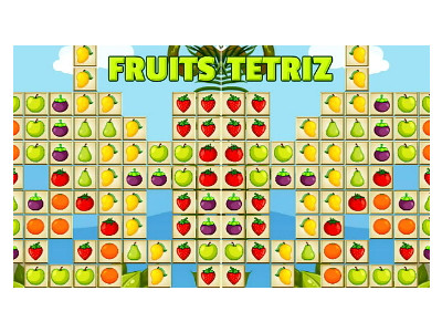 과일 테트리스 게임하기 (Fruit Drop)