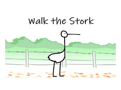 황새오래걷기 게임하기 (Walk the Stork)