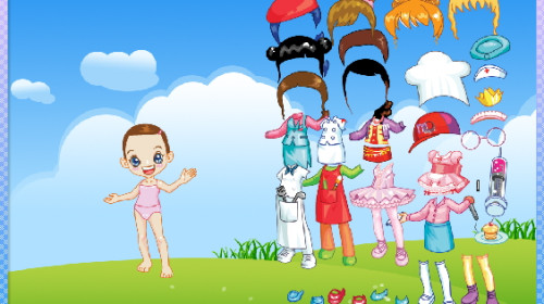 아이미찌 직업별 유니폼 옷입히기 쥬니어네이버 게임