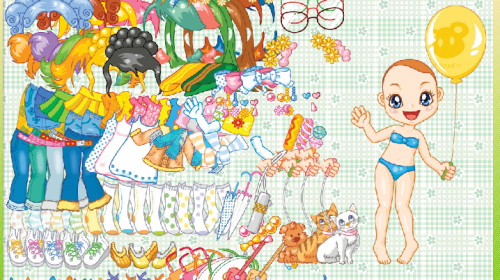 아이미찌 엘리의 행복나들이 옷입히기 쥬니어네이버 게임