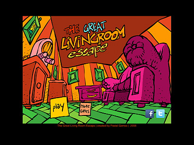 더 그레이트 거실 탈출게임하기 - THE GREAT LIVINGROOM