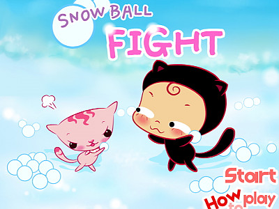 눈싸움 게임 (snow ball fight)