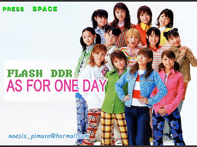 모닝구무스메 DDR 게임하기 (As For One Day)