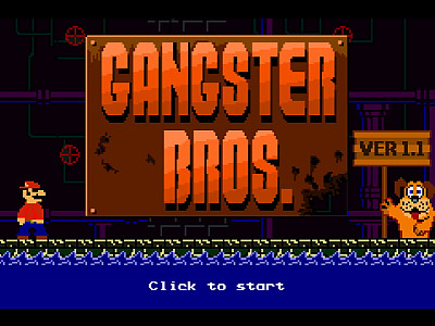 갱스터 브로스 1.1 게임하기 (GANGSTER BROS. VER 1.1)