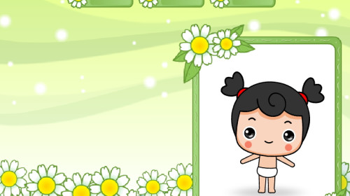 쪼꼬쫑 옷입히기 ▶ 파니팡 게임