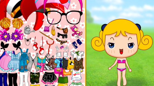 귀여운 위니윙 옷입히기 ▶ 파니팡 게임